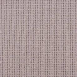 Organic Bio Waffeljersey Waffelstrick einfarbig grau 1,45m Breite