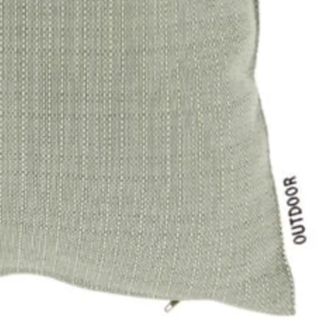 Outdoor Kissen Bliss uni meliert Struktur tea green 45x45cm