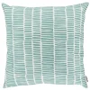 Outdoor Kissen Bliss weiß aqua blue 45x45cm