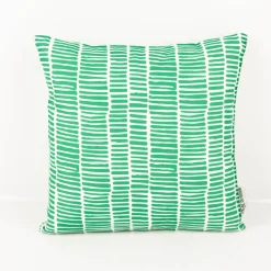 Outdoor Kissen Bliss weiß grün wasserabweisend 45x45cm