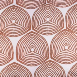 Outdoor Kissen Kreise abstrakt natur braun beige 45x45cm