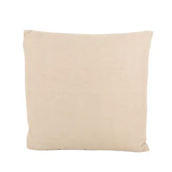 Outdoor Kissen wasserabweisend Struktur uni Natur 50x50cm