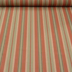Outdoor Markisenstoff Gartenmöbelstoff Toldo Streifen terrakotta sand