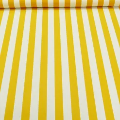 Outdoor Markisenstoff Gartenmöbelstoff Toldo Streifen gelb weiß