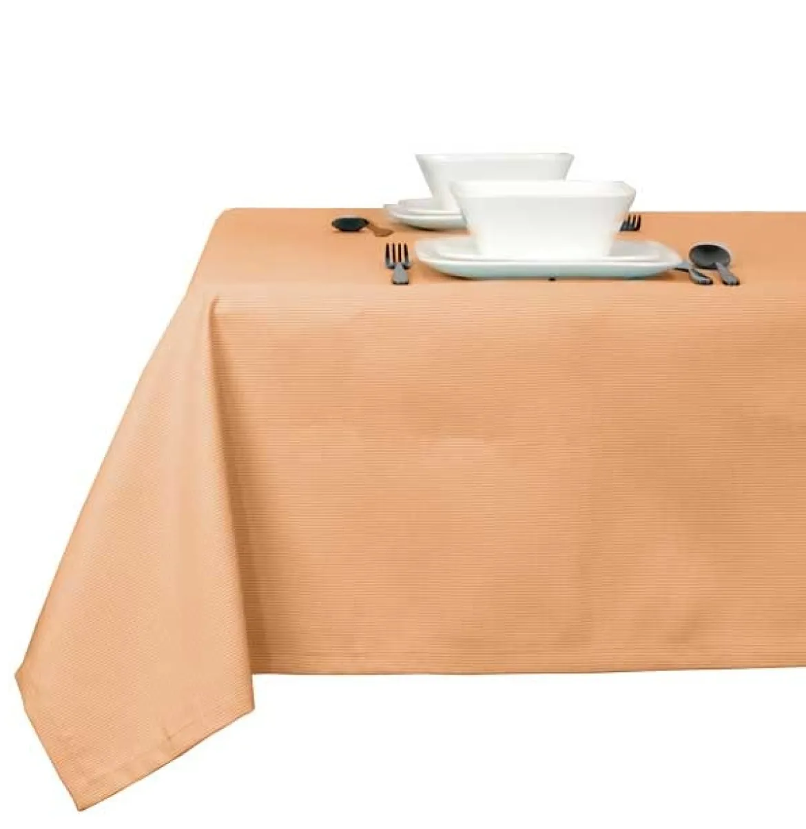 Outdoor Mitteldecke Struktur uni orange wasserabweisend 85x85cm