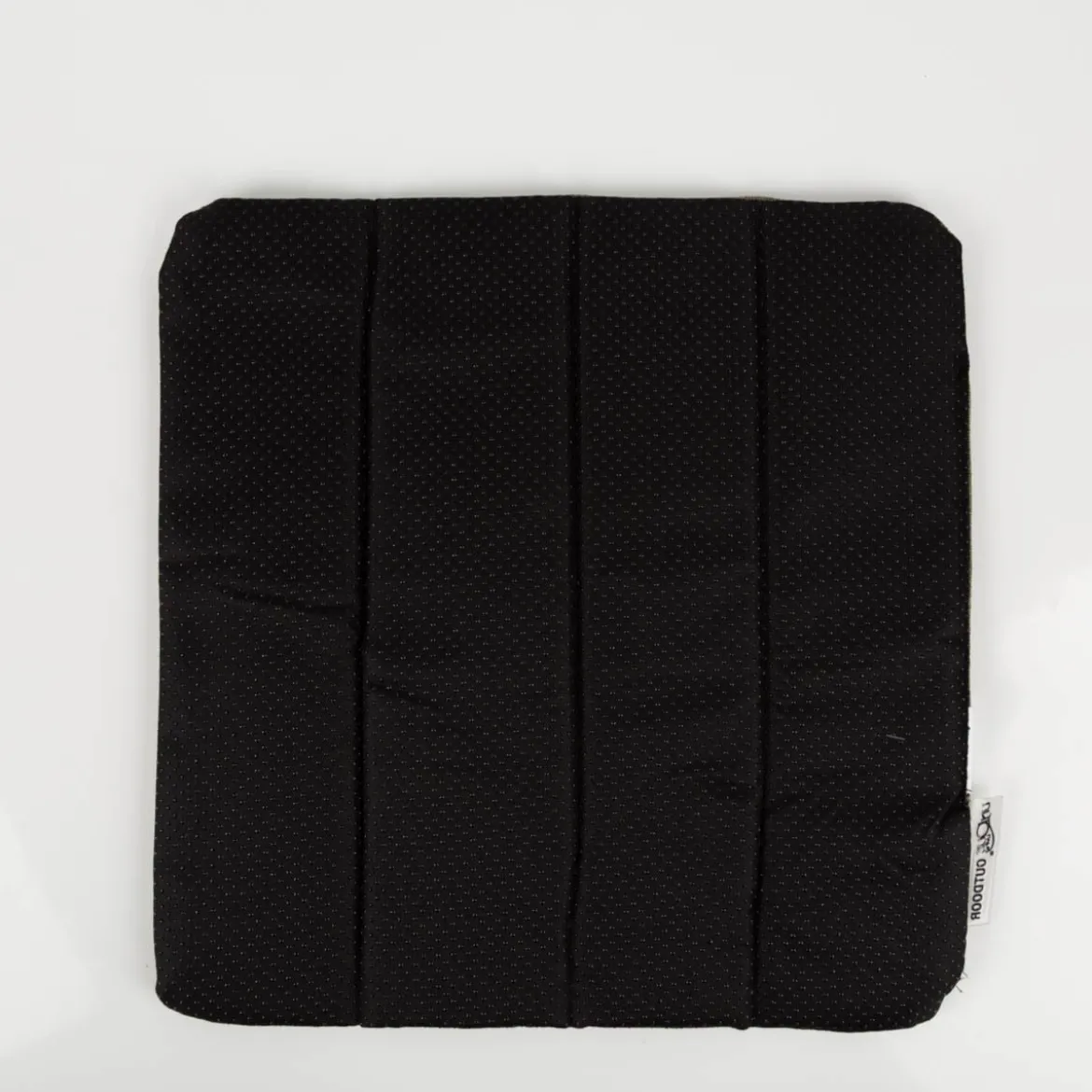Outdoor Sitzkissen Elba uni meliert Struktur grün 39x39x1cm