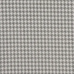 Outdoorstoff Dralon Jacquard Teflonbeschichtung Hahnentritt grau wollweiß 1,40m Breite