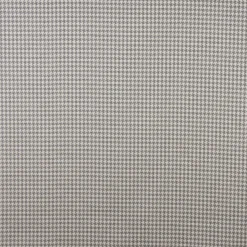 Outdoorstoff Dralon Jacquard Teflonbeschichtung Hahnentritt grau wollweiß 1,40m Breite
