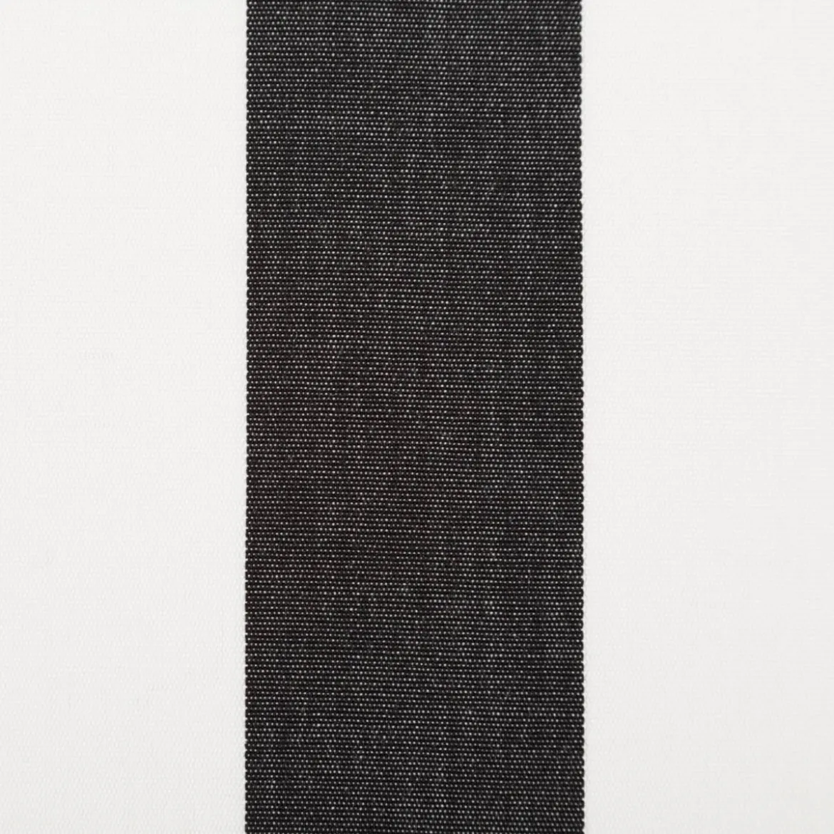 Outdoorstoff Markisenstoff Gartenmöbelstoff Toldo Teflonausrüstung Streifen schwarz weiß in 160cm Breite