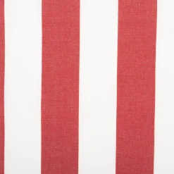 Outdoorstoff Markisenstoff Gartenmöbelstoff Toldo Teflonausrüstung Streifen rot weiß in 160cm Breite