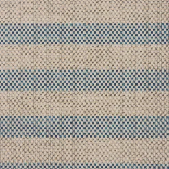 Outdoorstoff Markisenstoff Gartenmöbelstoff teflonbeschichtet Famara natur blau gestreift 160cm breit