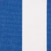 Outdoorstoff Markisenstoff Gartenmöbelstoff Toldo gestreift blau weiß 1,60m Breite