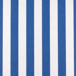Outdoorstoff Markisenstoff Gartenmöbelstoff Toldo gestreift blau weiß 1,60m Breite