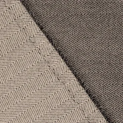 Outdoorstoff Markisenstoff Teflonbeschichtung Arrieta Fischgrätmuster Herringbone anthrazit 1,60m Breite