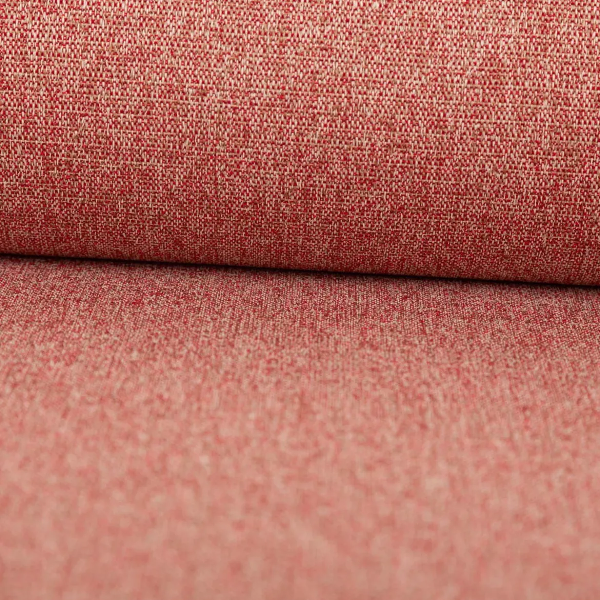 Outdoorstoff Polsterstoff Onyx nachhaltig antibakteriell Chlor- und Meerwasserfest rot meliert 1,40m Breite