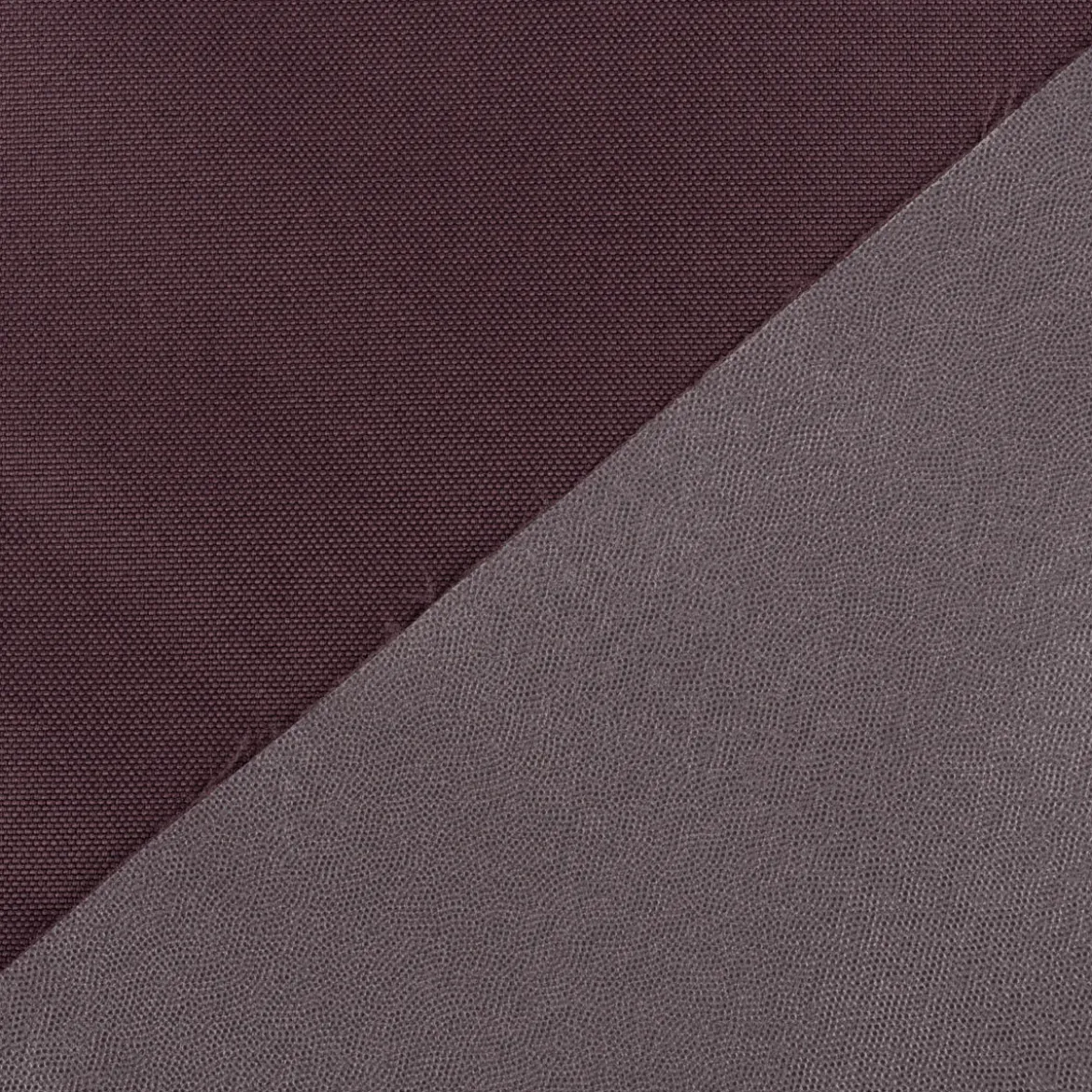 Outdoor Stoff Waterproof wasserdicht Polyester uni aubergine 1,45m Breite