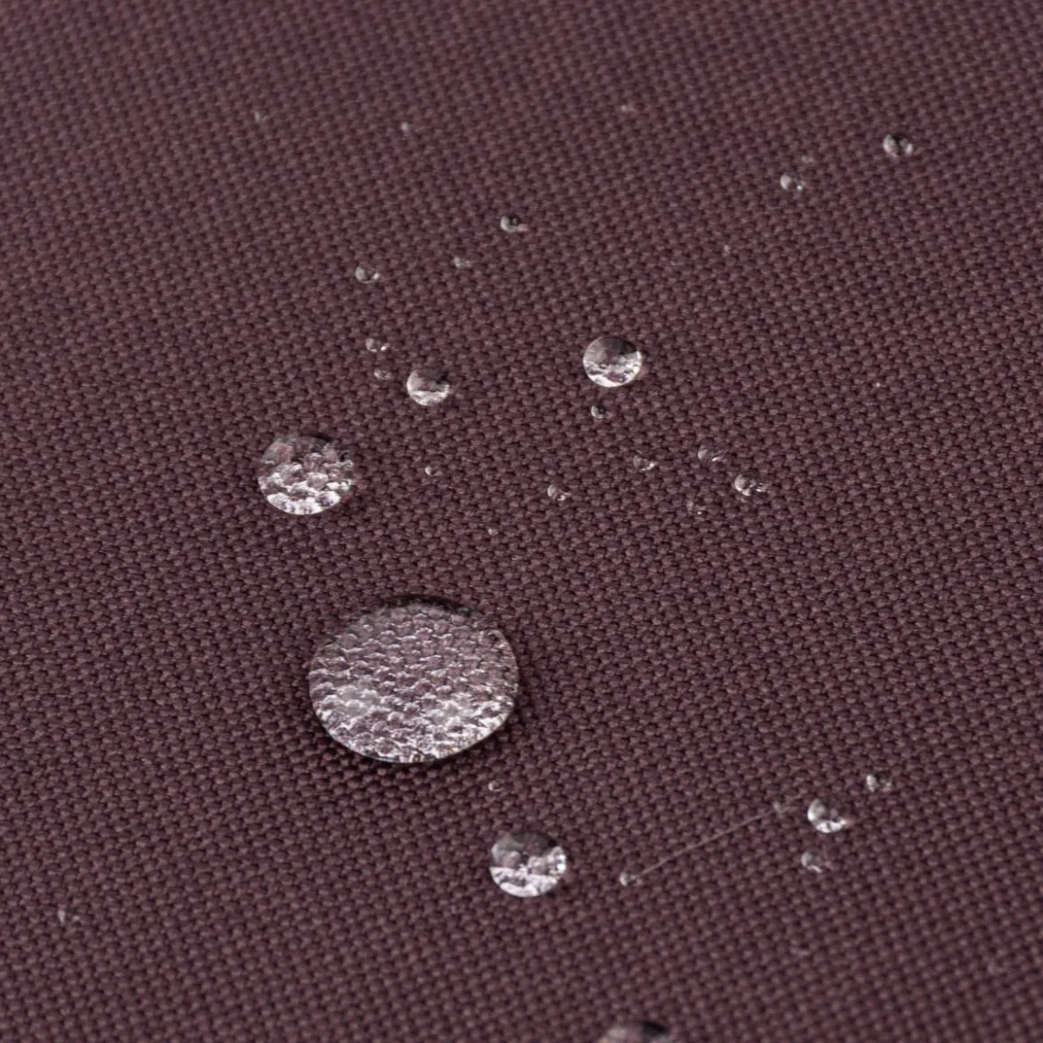 Outdoor Stoff Waterproof wasserdicht Polyester uni aubergine 1,45m Breite