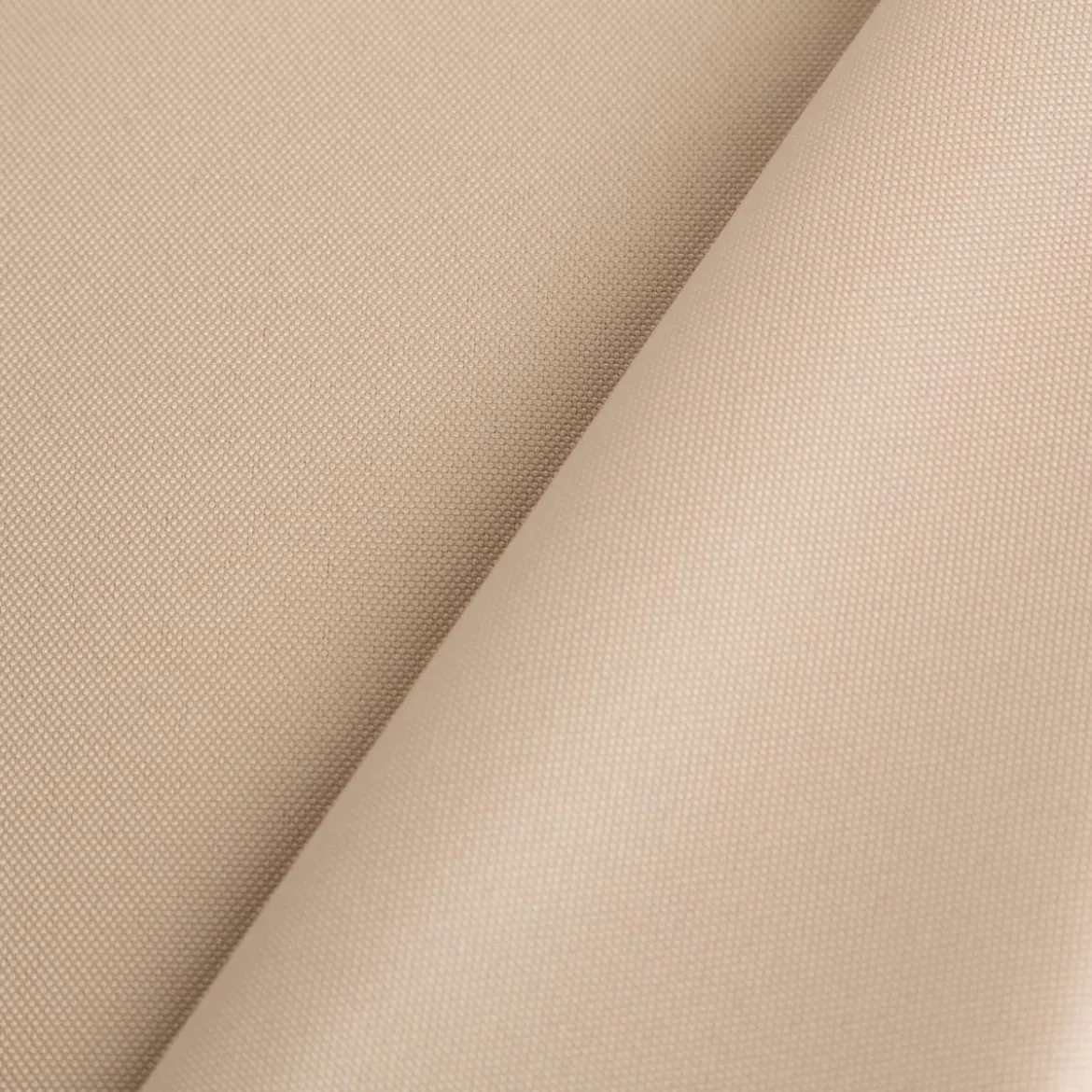 Outdoor Stoff Waterproof wasserdicht Polyester uni beige 1,45m Breite