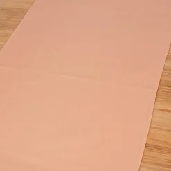 Outdoor Tischläufer einfarbig rosa 45x150cm