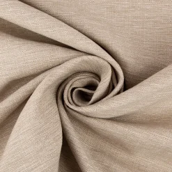 Outdoor Vorhang Olefina mit Smok-Schlaufenband beige in 245cm oder Wunschlänge von SCHÖNER LEBEN.