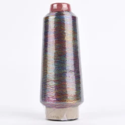 Overlock Nähgarn 2700m metallic bunt