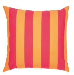 PAD Outdoor Kissenhülle Patio Streifen Pink Orange 50x50cm