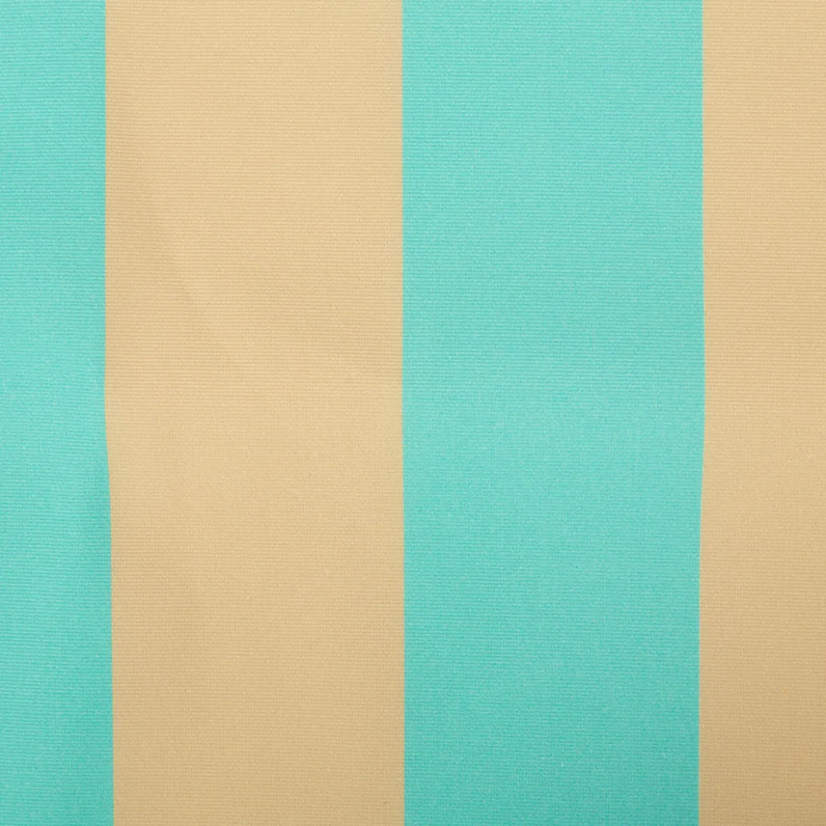 PAD Outdoor Kissenhülle Patio Streifen Türkis Beige 50x50cm