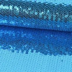 Pailletten Stoff türkis 1,3m Breite