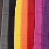 [Paket] 4er Set Duschtücher 70x140cm Qualitätsfrottee 100% Baumwolle 500g/qm einfarbig