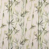 Panama Dekostoff Baumwollstoff Pacific Bambus dunkel-beige grün 140cm Breite