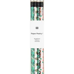 Paper Poetry Bleistift 4er Set Just Bees + Fruits + Flowers von Rico Design