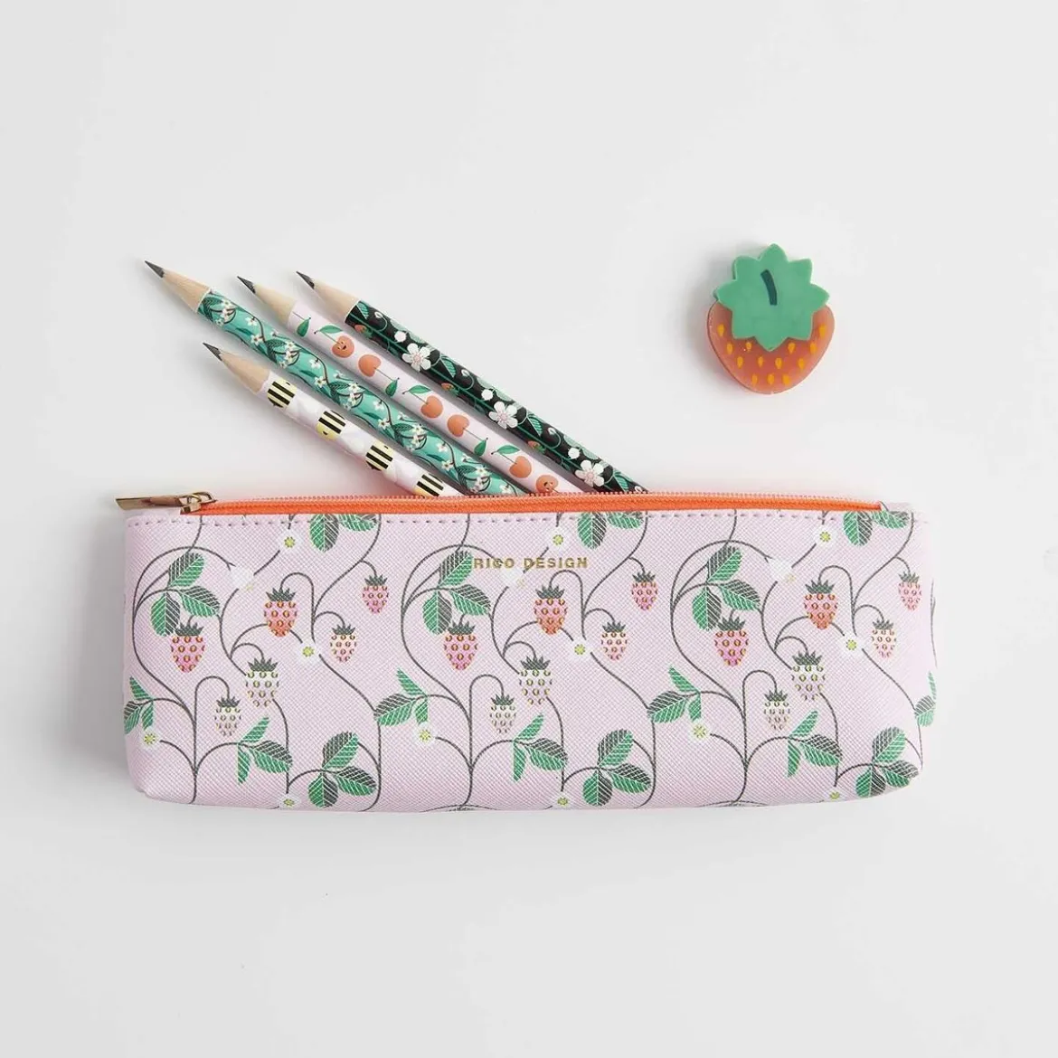 Paper Poetry Bleistift 4er Set Just Bees + Fruits + Flowers von Rico Design