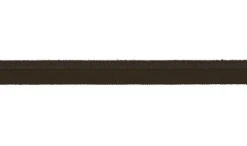 Paspelband Gummipaspel elastisch schimmernd Meterware dunkelbraun Breite: 1cm