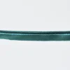 Paspelband Gummipaspel elastisch schimmernd Meterware smaragd Breite: 1cm