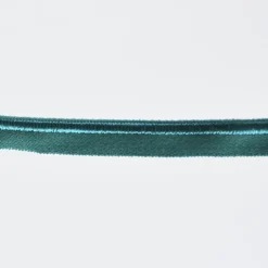 Paspelband Gummipaspel elastisch schimmernd Meterware smaragd Breite: 1cm