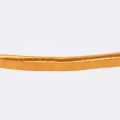 Paspelband Gummipaspel elastisch schimmernd Meterware mais gelb Breite: 1cm