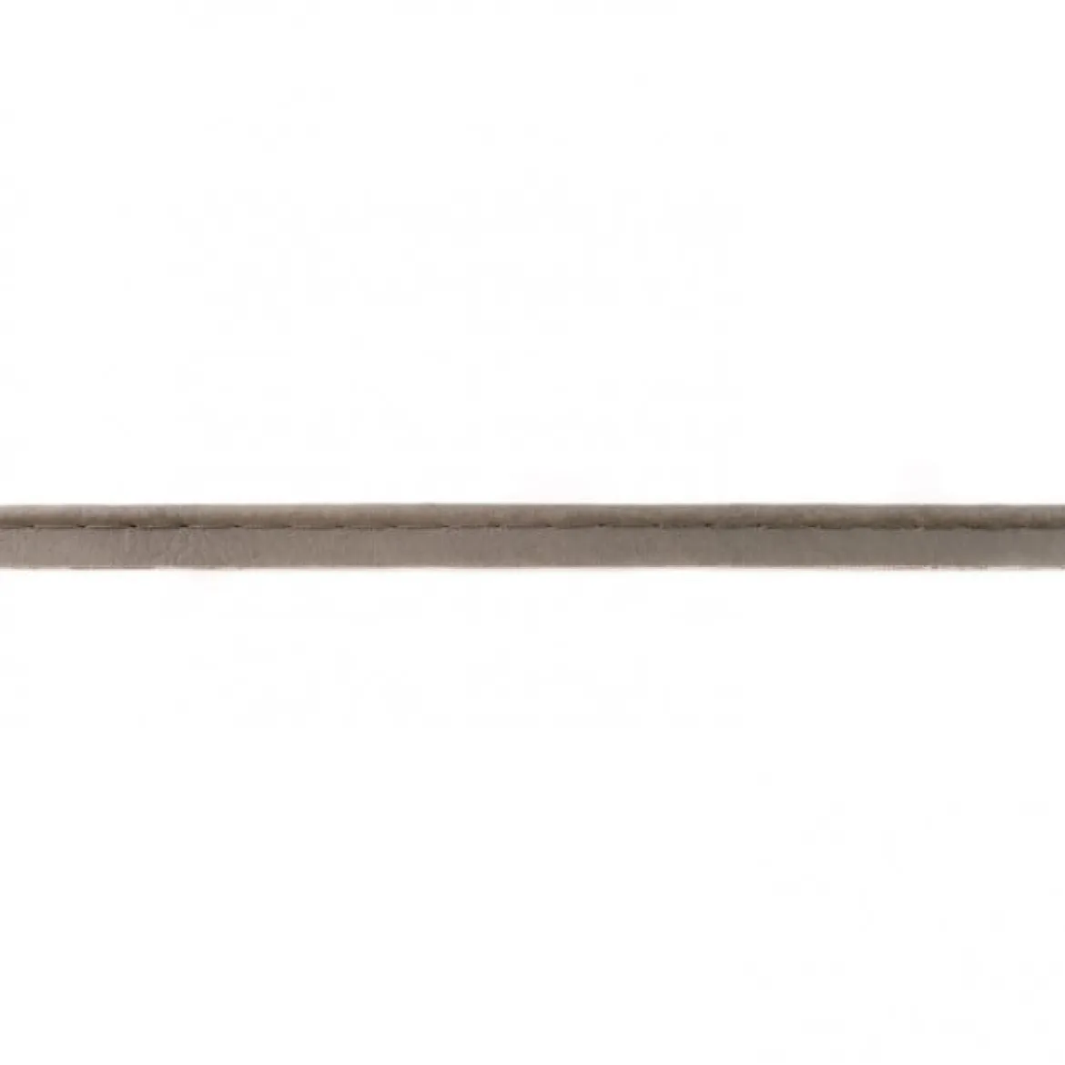 Paspelband Kunstleder grau Meterware Breite: 1cm