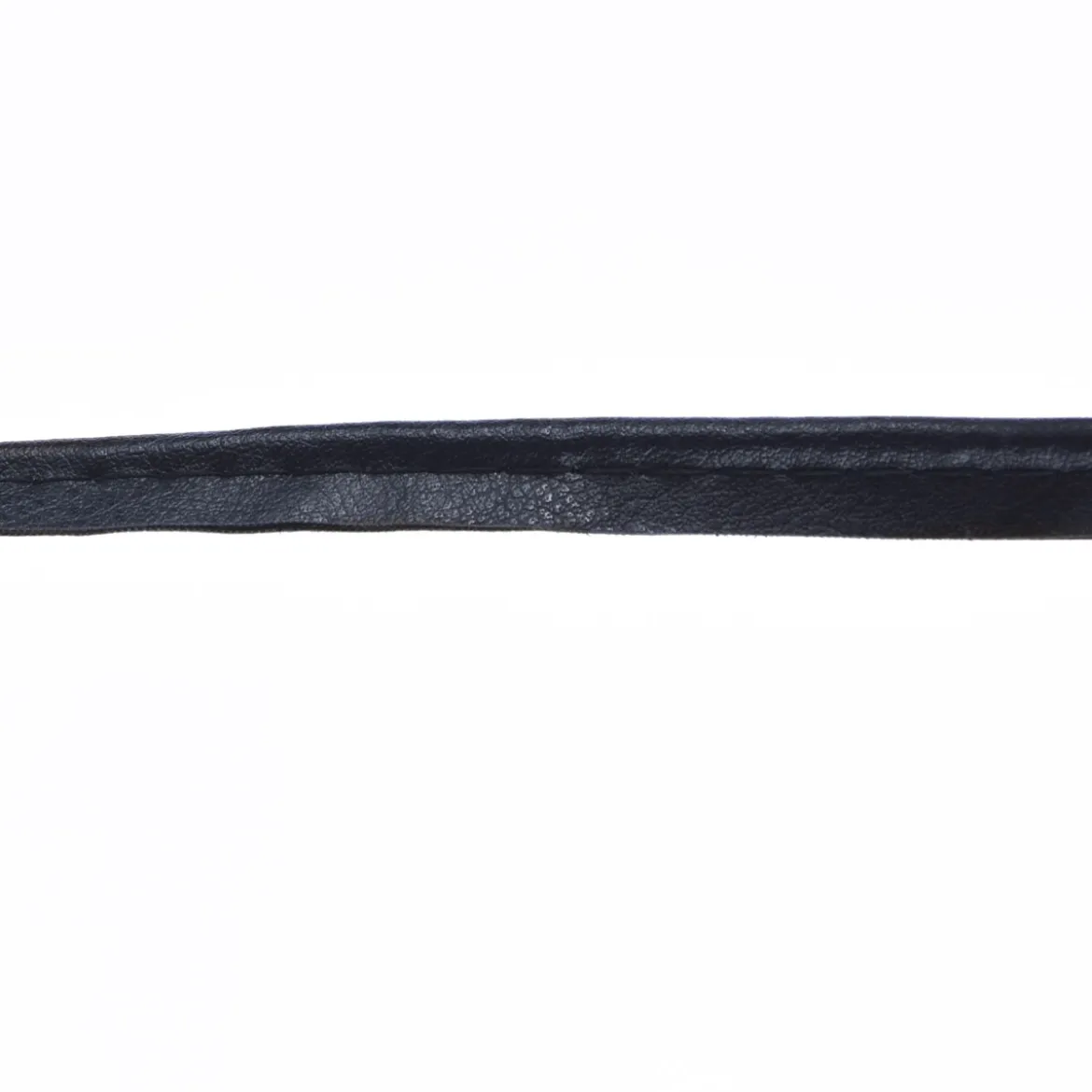 Paspelband Kunstleder navy blau Meterware Breite: 1cm