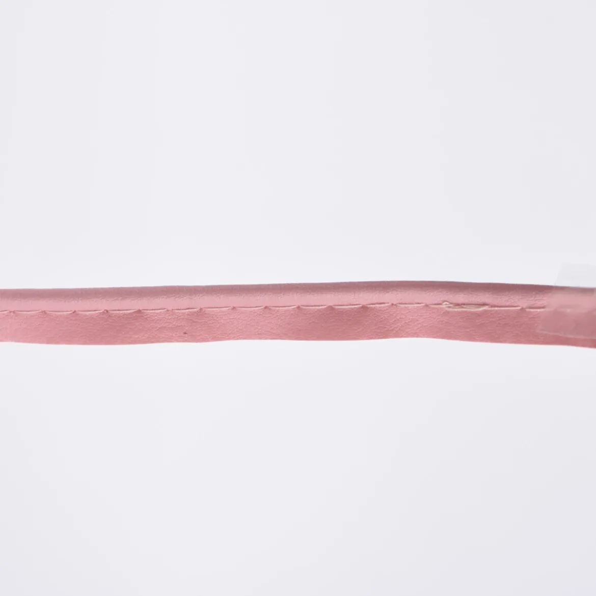 Paspelband Kunstleder rosa Meterware Breite: 1cm