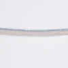 Paspelband Polyester beige Glitzer Lurex silber Breite: 1cm