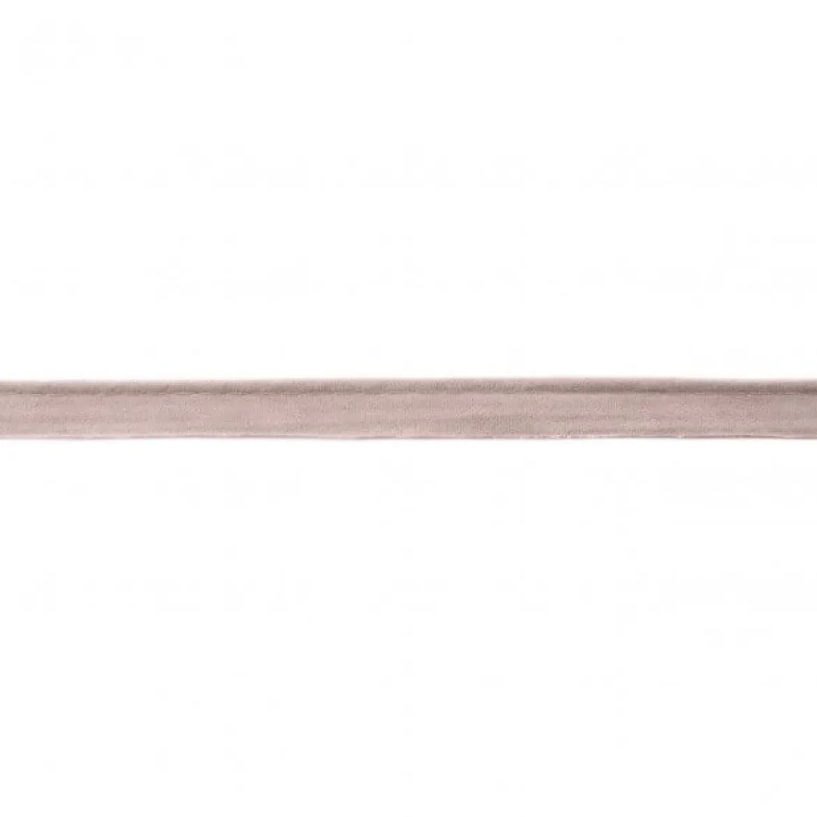 Paspelband Velourleder-Optik hellgrau Meterware Breite: 1cm