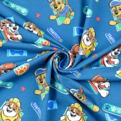 Paw Patrol Jersey Stoff Baumwolle PAWFECT blau 1,50m Breite