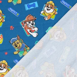 Paw Patrol Jersey Stoff Baumwolle PAWFECT blau 1,50m Breite