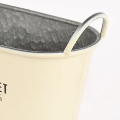 Pflanztopf Flower Market mit Henkel Metall verschiedene Farben