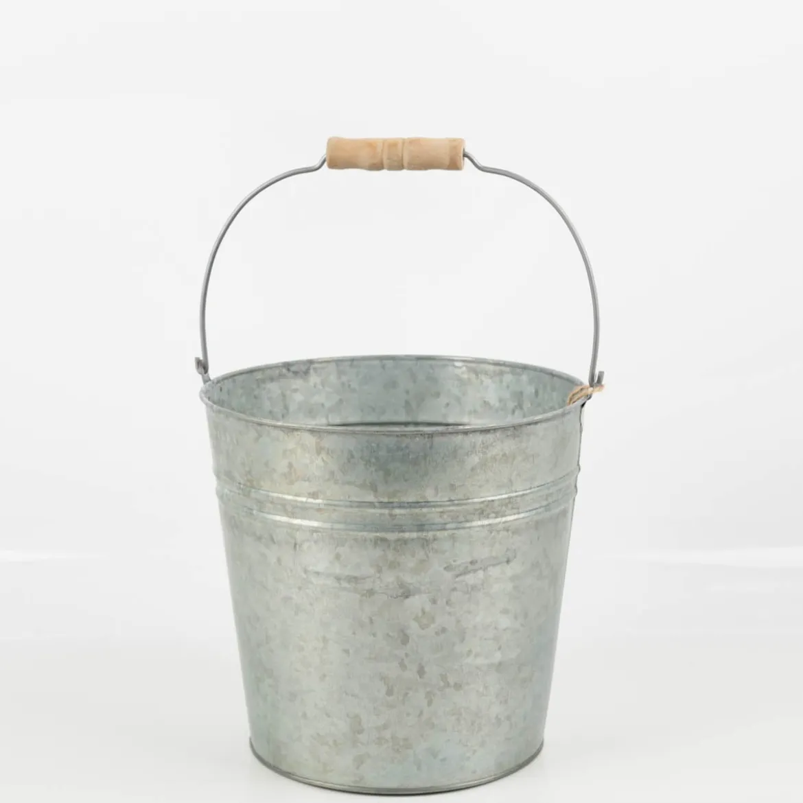 Pflanztopf Metalleimer mit Henkel 23,5x23,5cm von Boltze