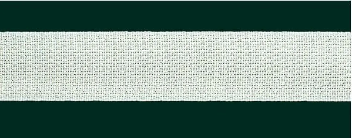 Pilzband Klettband Gardinenband weiß zum Aufnähen Breite 20mm