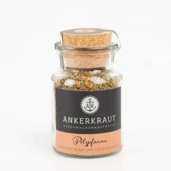 Pilzpfanne Gewürzmischung im Glas 75g mit Korkdeckel von Ankerkraut