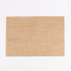 Platzset eckig goldfarbig Polyester 30x45cm
