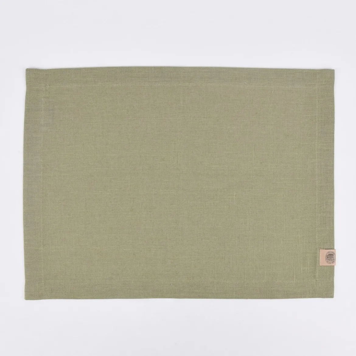 Platzset Erik aus 100% Leinen 1-lagig 40x50cm salbeigrün