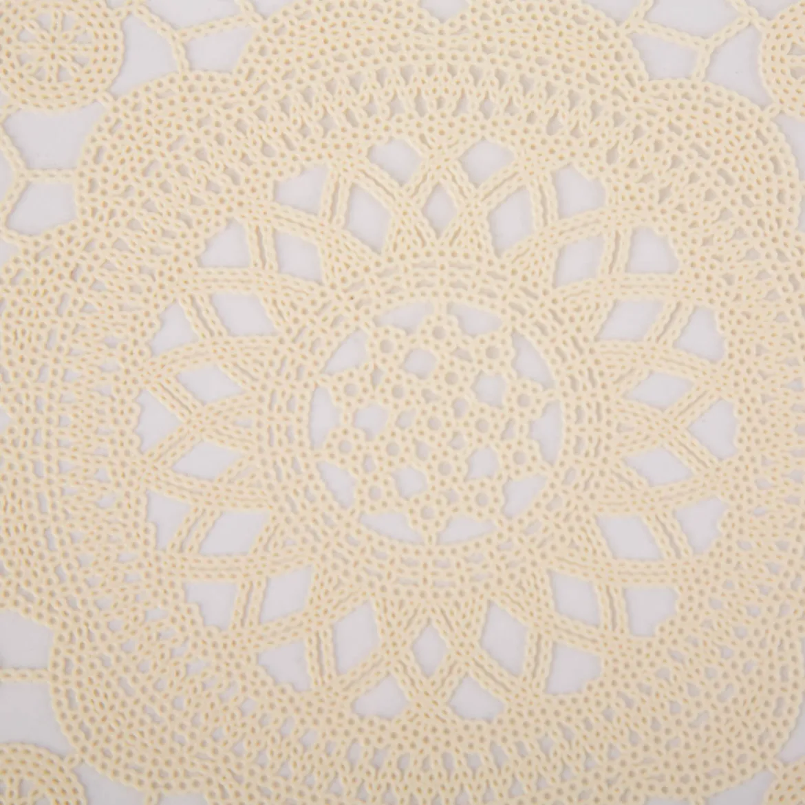 Platzset Häkel Floral 30x45cm creme